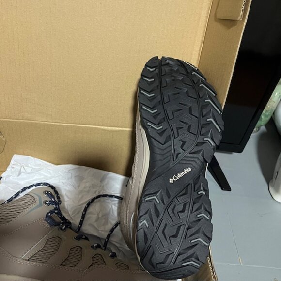 New Columbia Womens Granite Trail Mid Waterproof, Ash Brown/Nocturnal, Size 10 - Picture 7 of 12